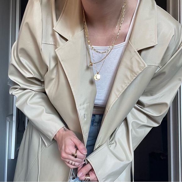 rave Jackets & Blazers - Vintage Trench Coat